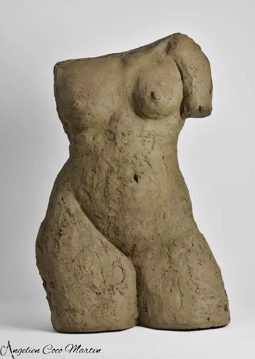 Torso jonge vrouw