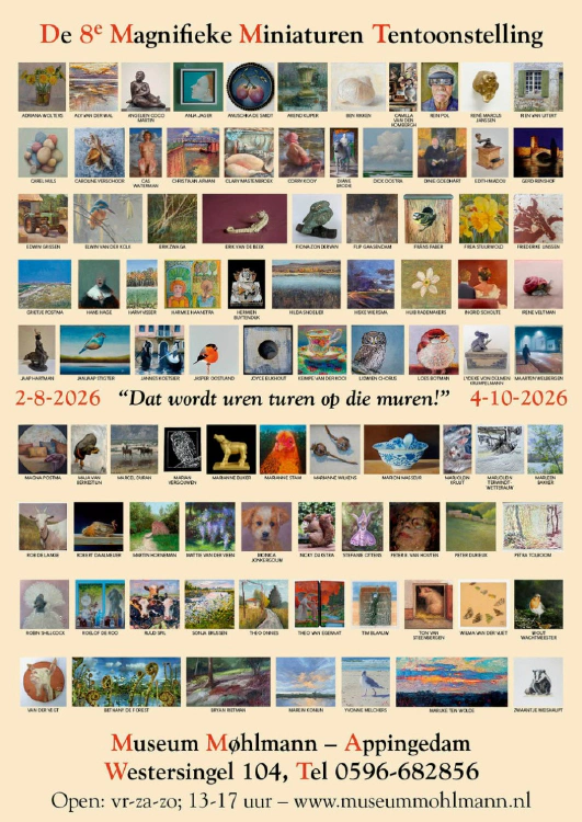 De 8e Magnifieke Miniaturen Tentoonstelling